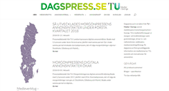 Desktop Screenshot of dagspress.se