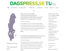 Tablet Screenshot of dagspress.se